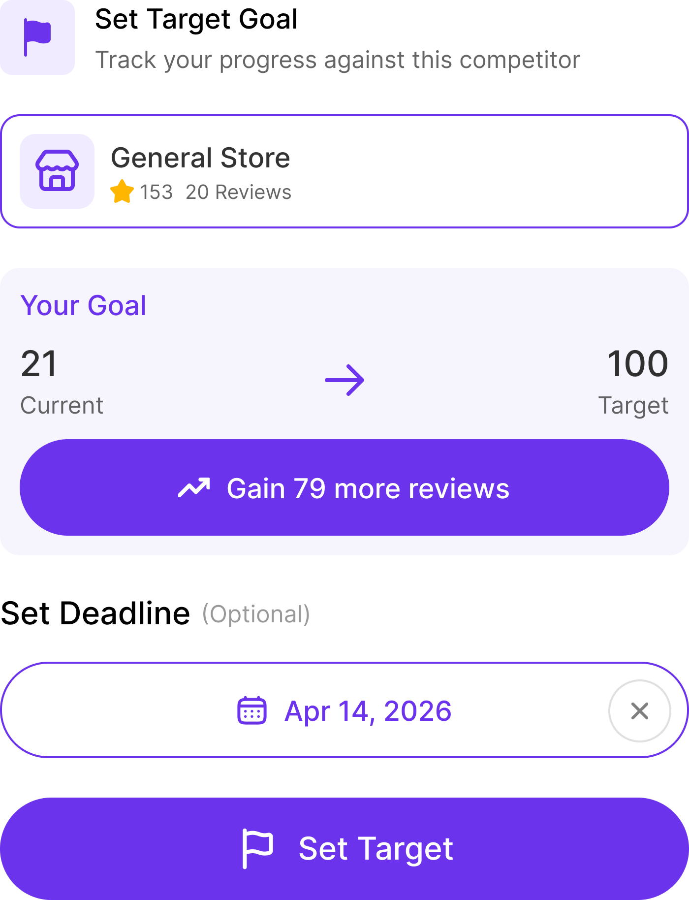 Google Review Calculator